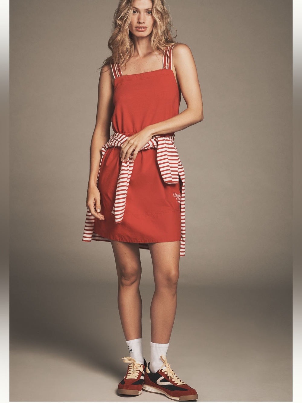 Antho Daily Practice Passing Shot Sleeveless Mini Dress